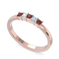 Pave Princess Cut Rajji Band