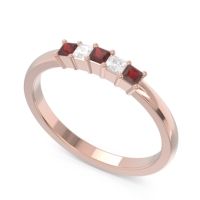 Pave Princess Cut Rajji Band