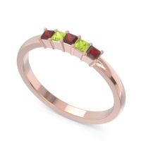 Pave Princess Cut Rajji Band