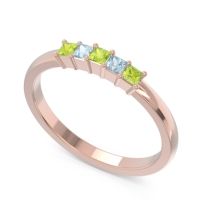 Pave Princess Cut Rajji Band