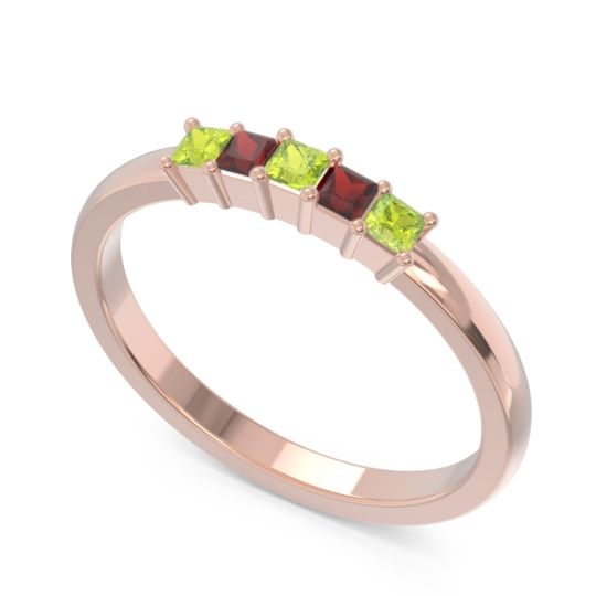 Pave Princess Cut Rajji Band