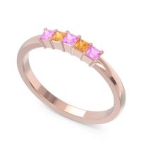 Pave Princess Cut Rajji Band