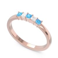 Pave Princess Cut Rajji Band