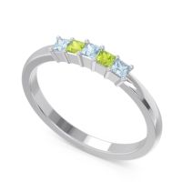 Pave Princess Cut Rajji Band