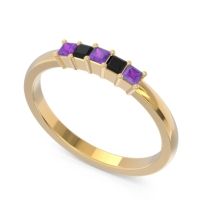 Pave Princess Cut Rajji Band