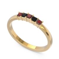 Pave Princess Cut Rajji Band