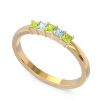 Pave Princess Cut Rajji Band