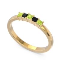 Pave Princess Cut Rajji Band