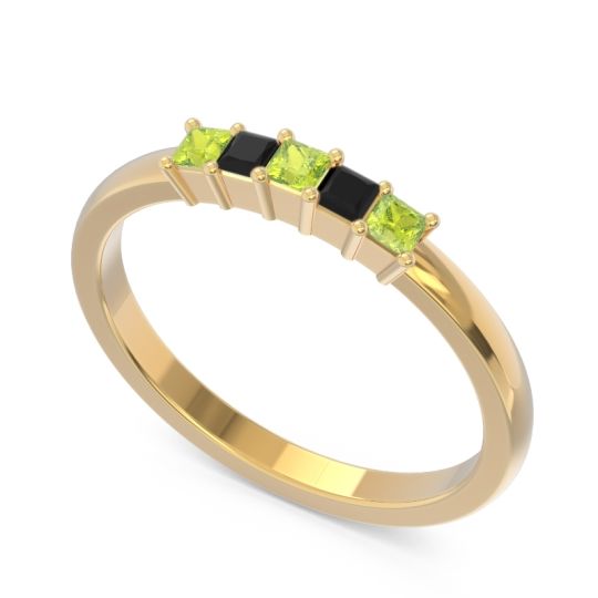 Pave Princess Cut Rajji Band