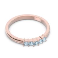 Pave Princess Cut Rajji Band
