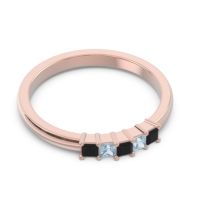 Pave Princess Cut Rajji Band