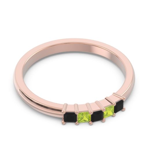 Pave Princess Cut Rajji Band
