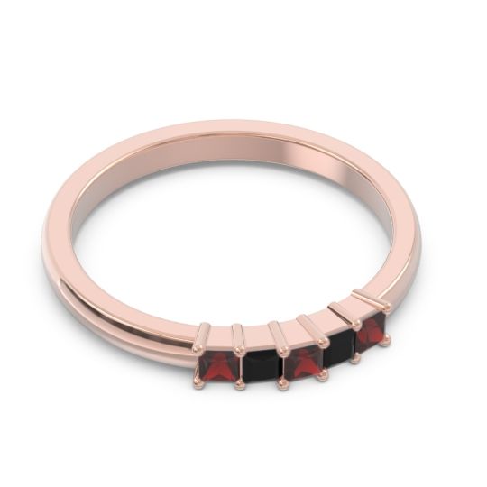 Pave Princess Cut Rajji Band