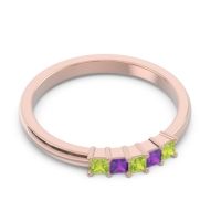 Pave Princess Cut Rajji Band