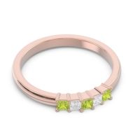 Pave Princess Cut Rajji Band
