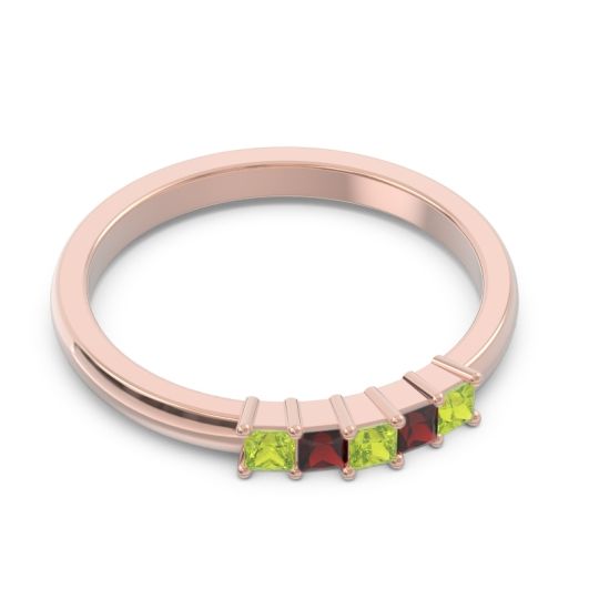 Pave Princess Cut Rajji Band