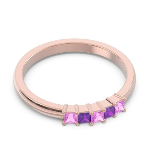 Pave Princess Cut Rajji Band