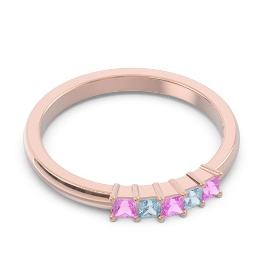 Pave Princess Cut Rajji Band