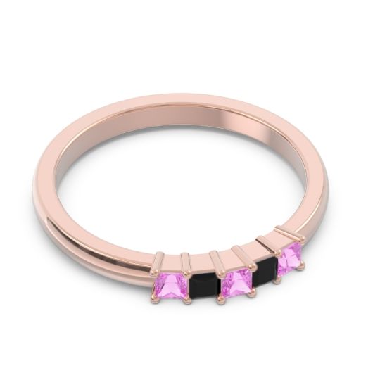 Pave Princess Cut Rajji Band