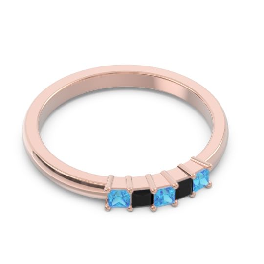 Pave Princess Cut Rajji Band