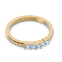 Pave Princess Cut Rajji Band