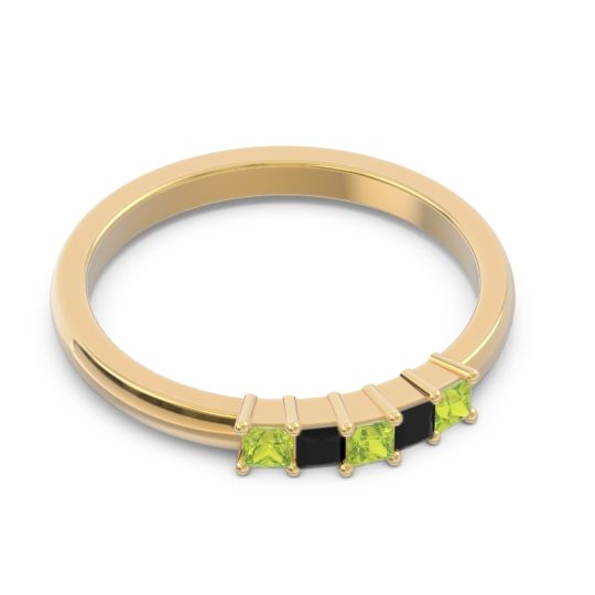 Pave Princess Cut Rajji Band