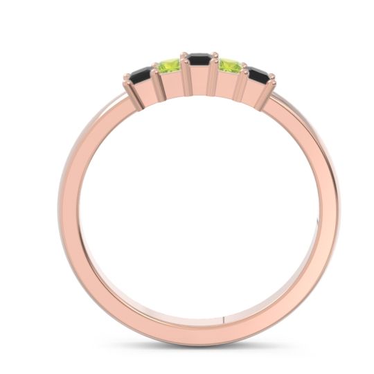 Pave Princess Cut Rajji Band