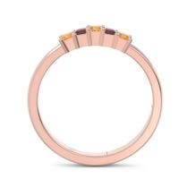 Pave Princess Cut Rajji Band