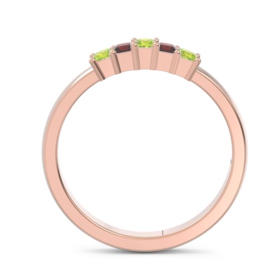 Pave Princess Cut Rajji Band
