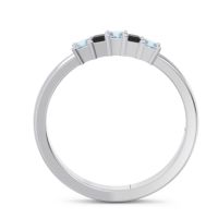 Pave Princess Cut Rajji Band