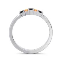 Pave Princess Cut Rajji Band