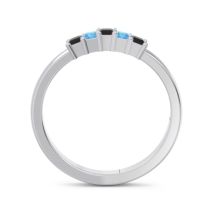 Pave Princess Cut Rajji Band