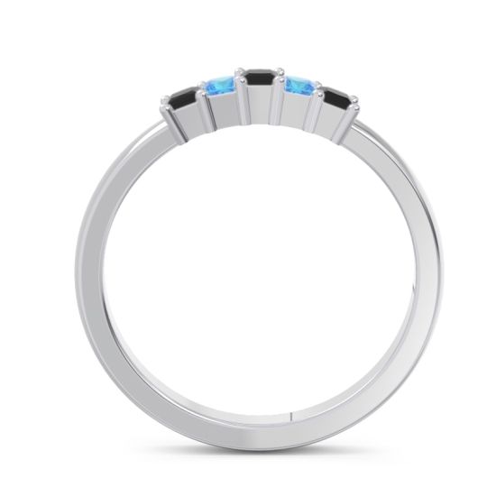 Pave Princess Cut Rajji Band