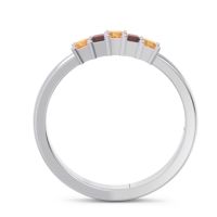 Pave Princess Cut Rajji Band