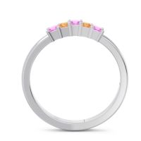 Pave Princess Cut Rajji Band
