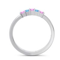 Pave Princess Cut Rajji Band