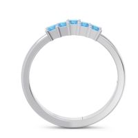 Pave Princess Cut Rajji Band