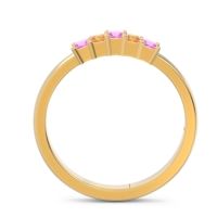 Pave Princess Cut Rajji Band