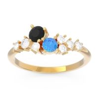 Pave Akasha Ring
