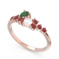Pave Akasha Ring