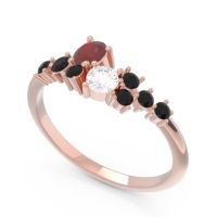 Pave Akasha Ring