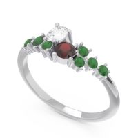 Pave Akasha Ring