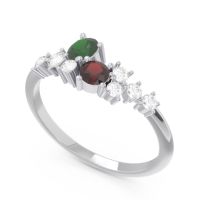 Pave Akasha Ring