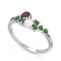 Pave Akasha Ring