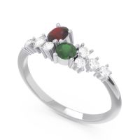 Pave Akasha Ring