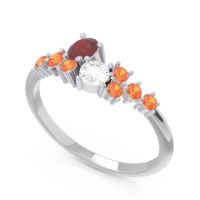 Pave Akasha Ring