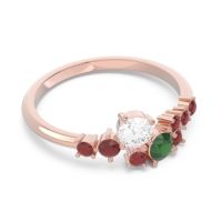 Pave Akasha Ring