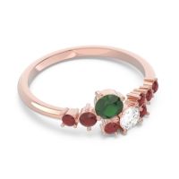 Pave Akasha Ring