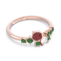 Pave Akasha Ring