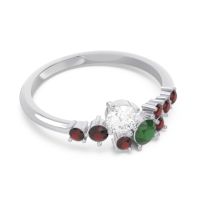 Pave Akasha Ring